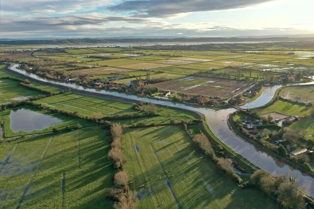 somerset floods River Parrett